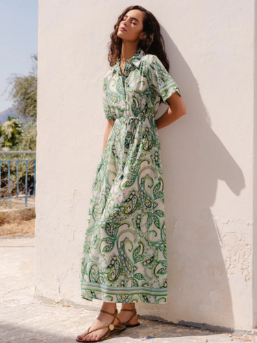 MOS - Tara Print Shirt Dress