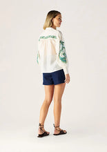 Load image into Gallery viewer, MOS - Porto Embroidery Blouse - Ecru
