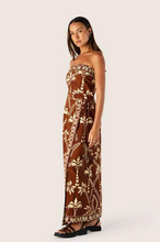 Load image into Gallery viewer, MOS - Deia Print Strapless Dress
