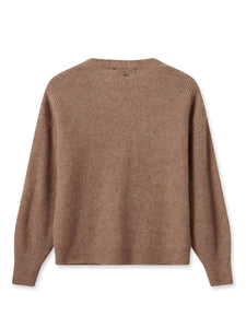 Mos Mosh - Thora Knit Cardigan - Cinnamon Swirl
