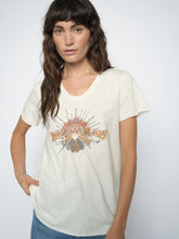 Load image into Gallery viewer, Mos Mosh - Tonia O-SS Glam Tee - Ecru
