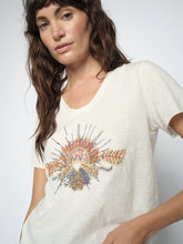Load image into Gallery viewer, Mos Mosh - Tonia O-SS Glam Tee - Ecru
