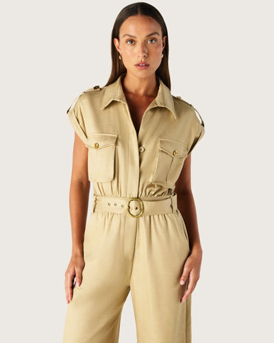 MOS - Rita Jumpsuit - Classic Beige
