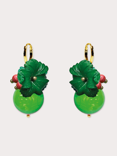 Maison Otto - Oxford Earring - Green