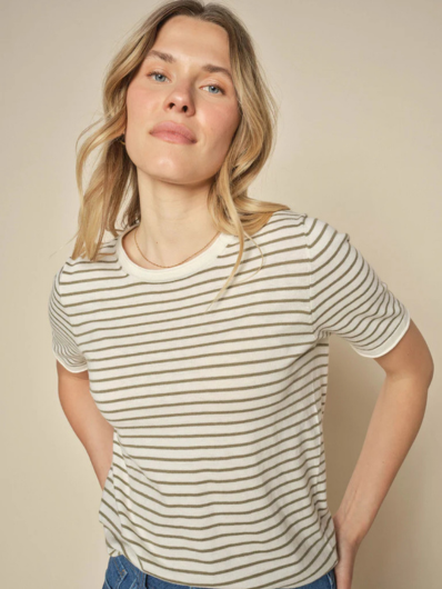 Mos Mosh - Ani Stripe Knit - Mermaid