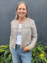 Load image into Gallery viewer, Mos Mosh - Ellis Boucle Jacket - Ecru
