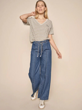 Load image into Gallery viewer, Mos Mosh - Emilia String Jean - Dark Blue
