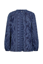 Load image into Gallery viewer, Mos Mosh - Gata Blouse - Crown Blue

