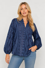 Load image into Gallery viewer, Mos Mosh - Gata Blouse - Crown Blue

