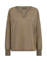 Load image into Gallery viewer, Mos Mosh - Kilana LS Blouse - Phantom
