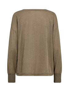 Mos Mosh - Kilana LS Blouse - Phantom