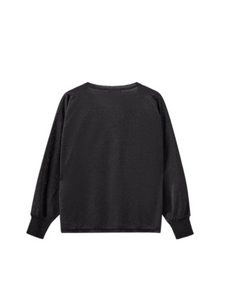 Mos Mosh - Kilana LS Blouse - Phantom