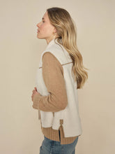 Load image into Gallery viewer, Mos Mosh - Rowe Teddy Waistcoat - Ecru
