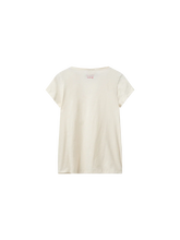 Load image into Gallery viewer, Mos Mosh - Tulli V-SS Tee - Ecru
