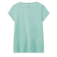 Load image into Gallery viewer, Mos Mosh - Tulli V-SS Tee - Wasabi
