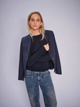 Load image into Gallery viewer, Mos Mosh - Viga Charm Blazer - Salute Navy
