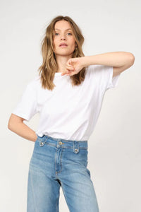 Mos Mosh - Endre O-SS Tee - White