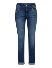 Load image into Gallery viewer, Mos Mosh - Naomi Ricamo Jeans - Mid Blue
