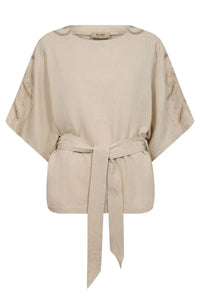 Mos Mosh - Rikas Sobia Blouse - Clay