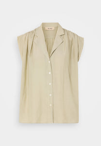 Mos Mosh - Zuno SL Blouse - Moss Grey