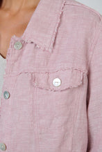 Load image into Gallery viewer, Naturals - GA30 Linen Jacket - Radish
