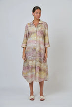 Load image into Gallery viewer, Naturals - GA417 Linen Dress - Jardin
