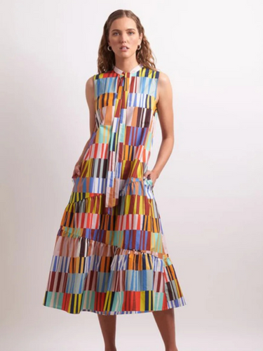 Neris - Paper Trail Dress - Carnival