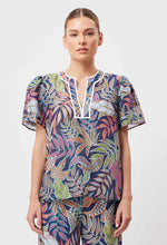 Load image into Gallery viewer, Once Was | Deity Cotton Silk Top
