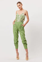 Load image into Gallery viewer, Once Was | Tulum Embroidered Linen Viscose Jogger
