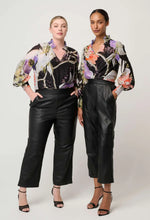 Load image into Gallery viewer, Once Was - Colette Silk Blouse - Tangled Blossom
