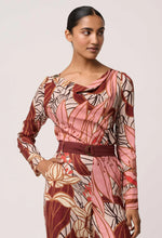 Load image into Gallery viewer, Once Was - Serene Gold Stretch Print Top - Cathedral Botanic
