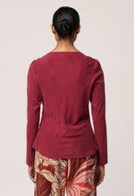 Load image into Gallery viewer, Once Was - Serene Stretch Top - Ruby
