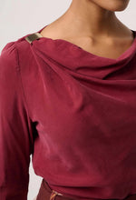 Load image into Gallery viewer, Once Was - Serene Stretch Top - Ruby
