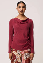 Load image into Gallery viewer, Once Was - Serene Stretch Top - Ruby

