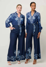 Load image into Gallery viewer, Once Was - Sloane Linen Viscose Pant - Moonlit Batik
