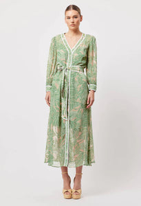 Once Was | Tulum Viscose Chiffon Coat Dress
