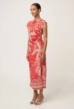 Load image into Gallery viewer, Once Was - Monique Column Dress - Crimson Palms
