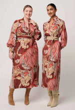 Load image into Gallery viewer, Once Was - Edith Midi Dress - Cathedral Botanic

