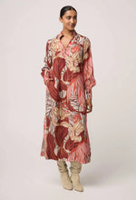 Load image into Gallery viewer, Once Was - Edith Midi Dress - Cathedral Botanic
