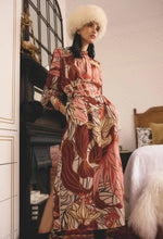 Load image into Gallery viewer, Once Was - Edith Midi Dress - Cathedral Botanic
