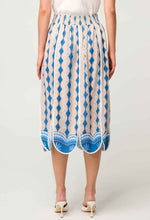 Load image into Gallery viewer, Once Was - Yasmin Linen Skirt - Marrakech Topaz
