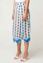 Load image into Gallery viewer, Once Was - Yasmin Linen Skirt - Marrakech Topaz
