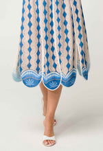 Load image into Gallery viewer, Once Was - Yasmin Linen Skirt - Marrakech Topaz
