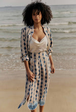 Load image into Gallery viewer, Once Was - Yasmin Linen Skirt - Marrakech Topaz
