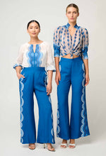 Load image into Gallery viewer, Once Was - Lilia Viscose Pant - Topaz
