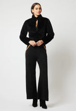Load image into Gallery viewer, Once Was - Altair Faux Fur Cropped Jacket - Black
