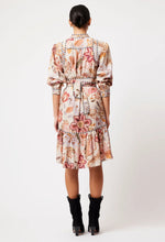 Load image into Gallery viewer, Once Was - Atlas Contrast Sleeve Dress - Aries Floral
