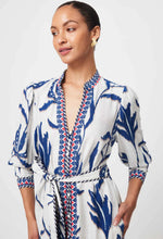 Load image into Gallery viewer, Once Was - Eudora Linen Viscose Dress - Palm Shadow
