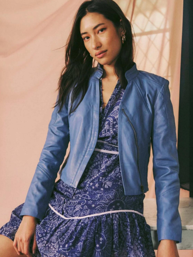 ファッション Was Once - Indigoandme – Zenith - Jacket Leather Lyra Clothing