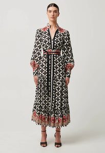 Once Was - Marielle Linen Viscose Maxi
